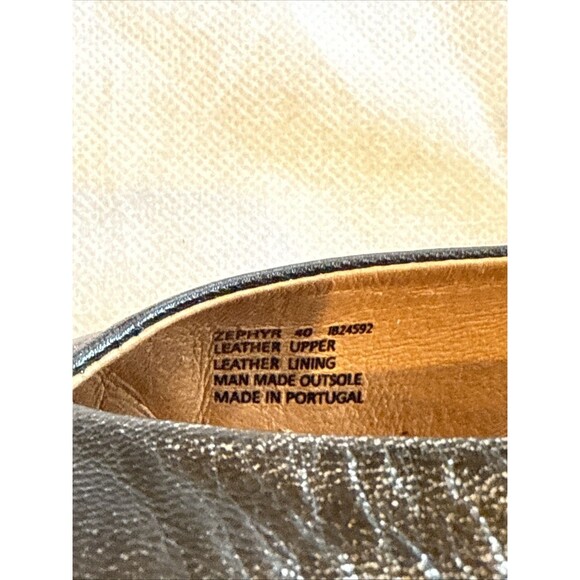 Miz Mooz Zephyr Leather Gunmetal Gray Mary Jane | Size 40 - Picture 13 of 14